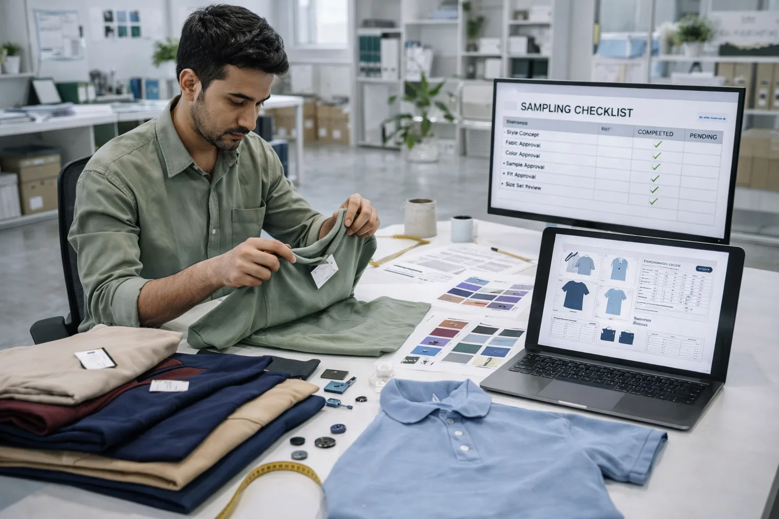 Step-by-Step Garment Sampling Process for New Brands