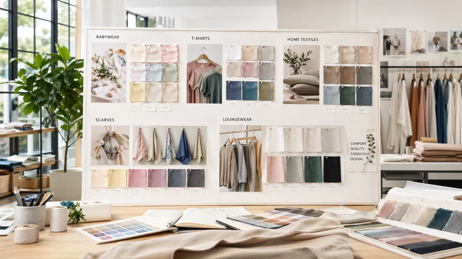 Professional textile development and dye testing in a lab setting
