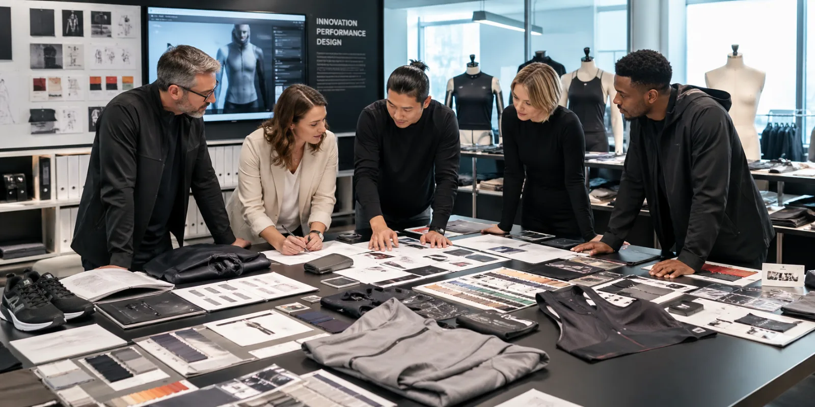 ApparGlobal manufacturing facility showing garment production process