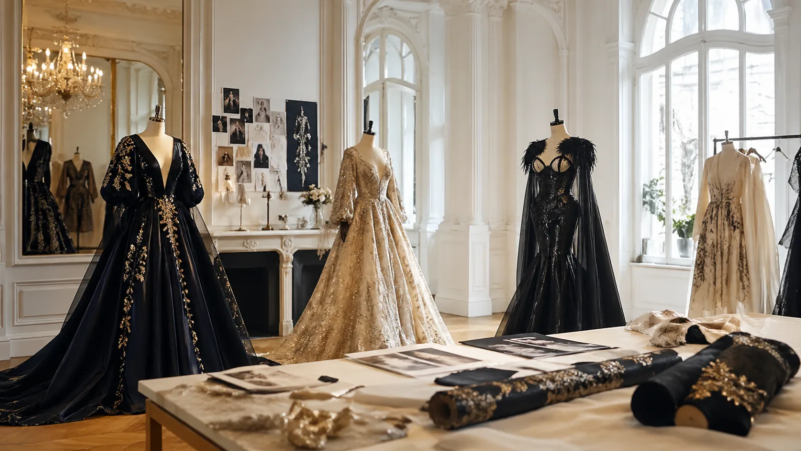 Franck Sorbier couture piece highlighting artisanal craftsmanship and poetic design