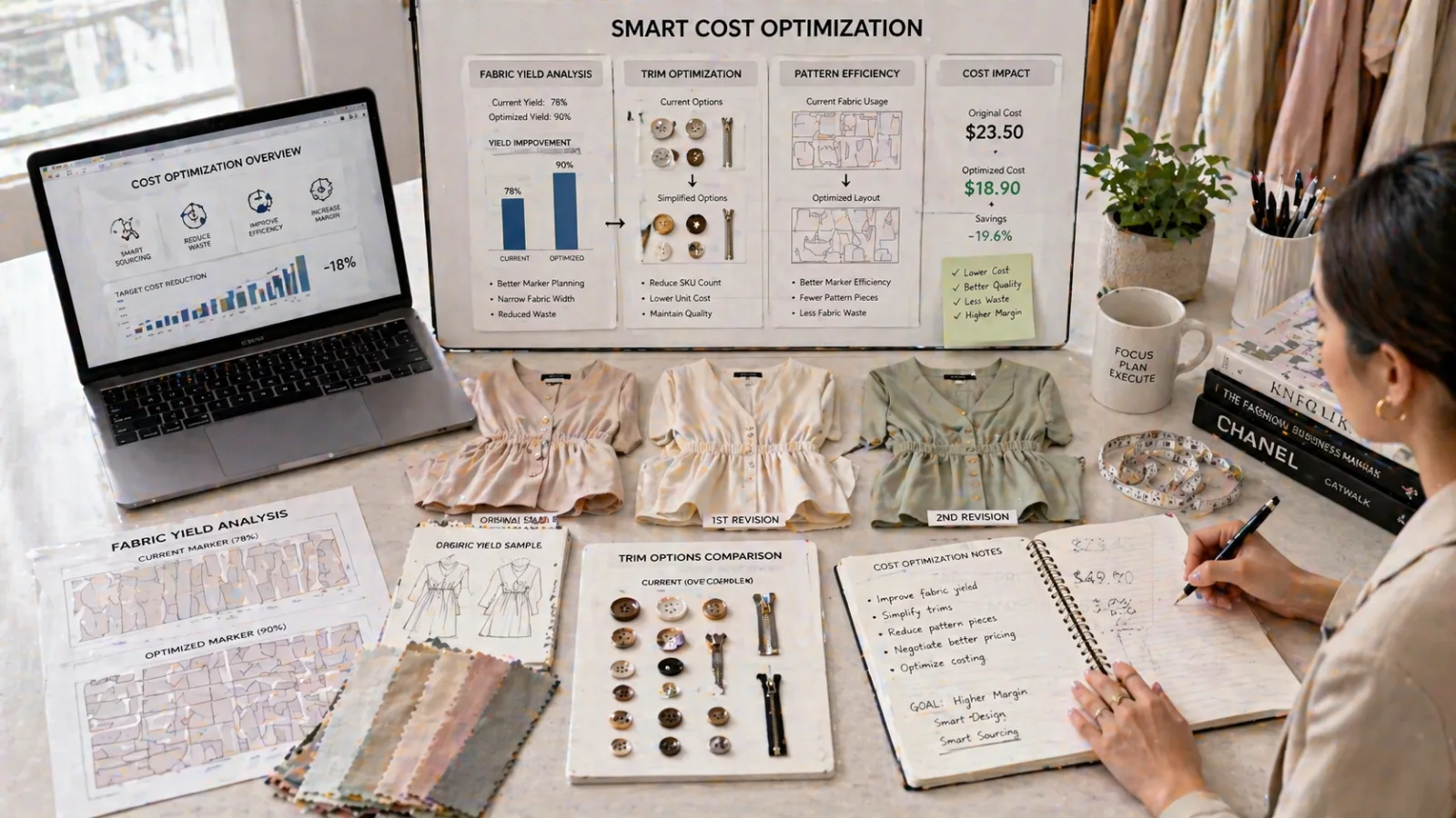 Optimizing production processes for cost efficiency