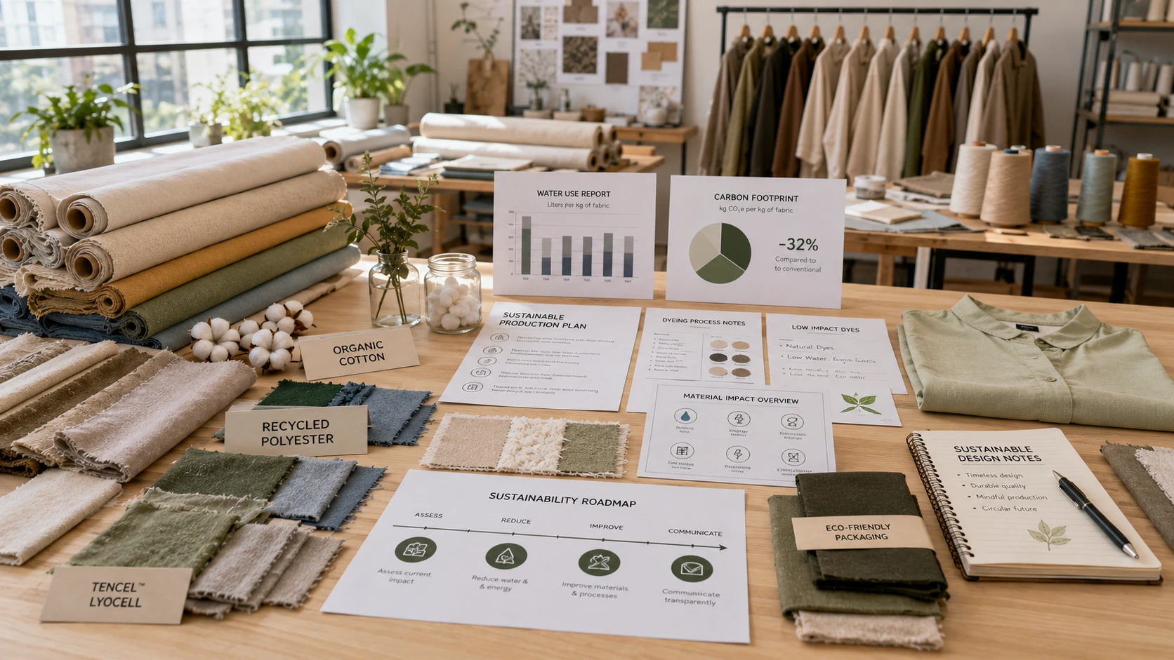 Sustainable Threads : Environmental impact of textile production