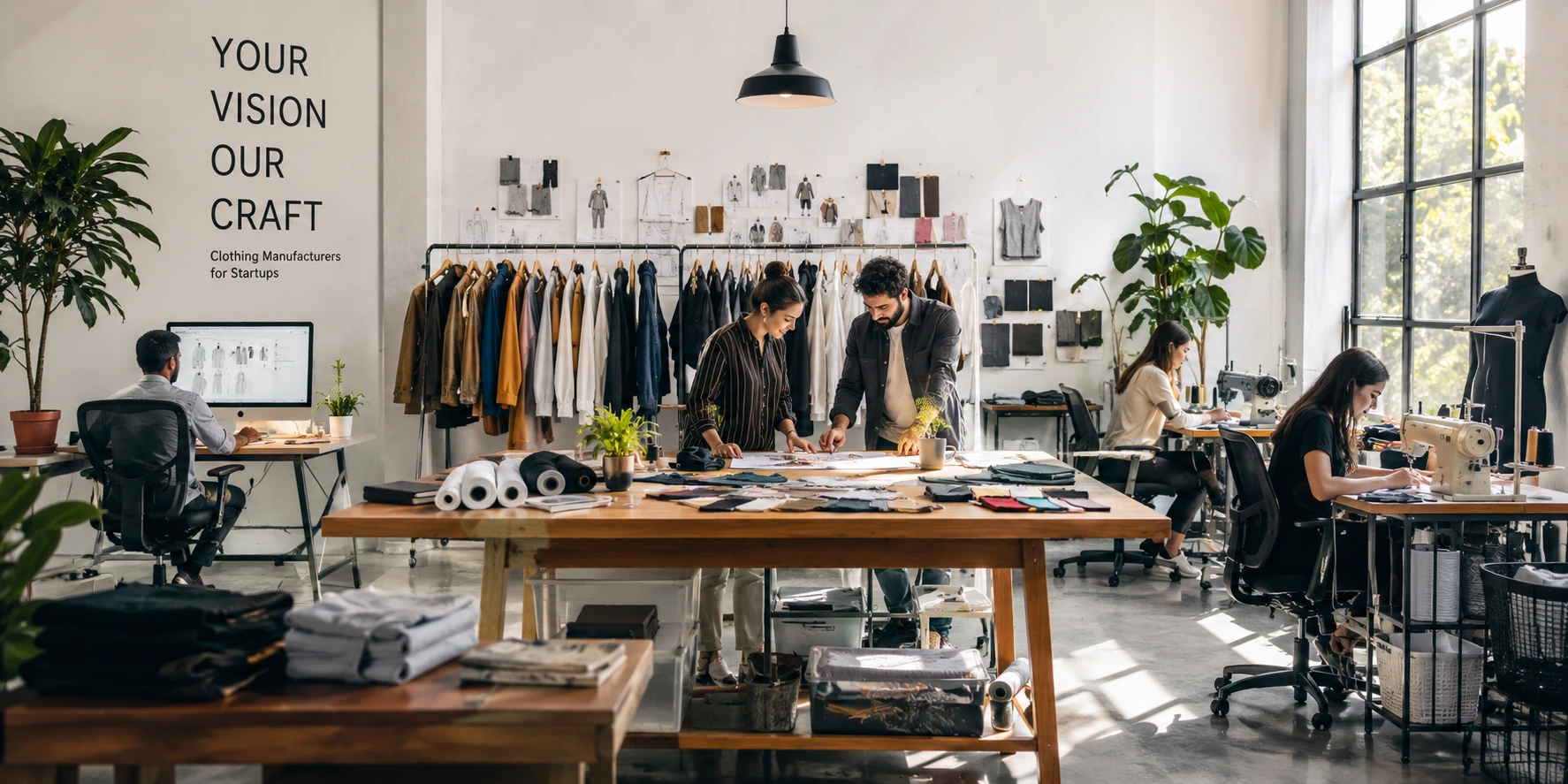 Best Clothing manufacturers for Startups